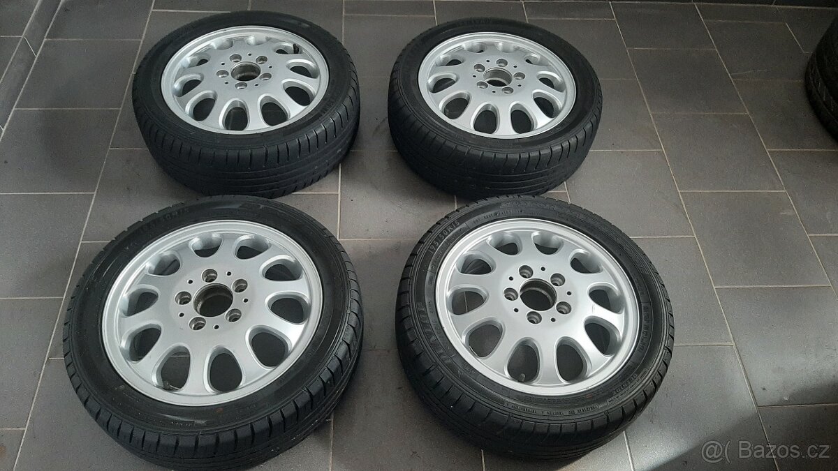 Alu kola-pneu Mercedes A-třida B- 5/5Jx15 ET-54