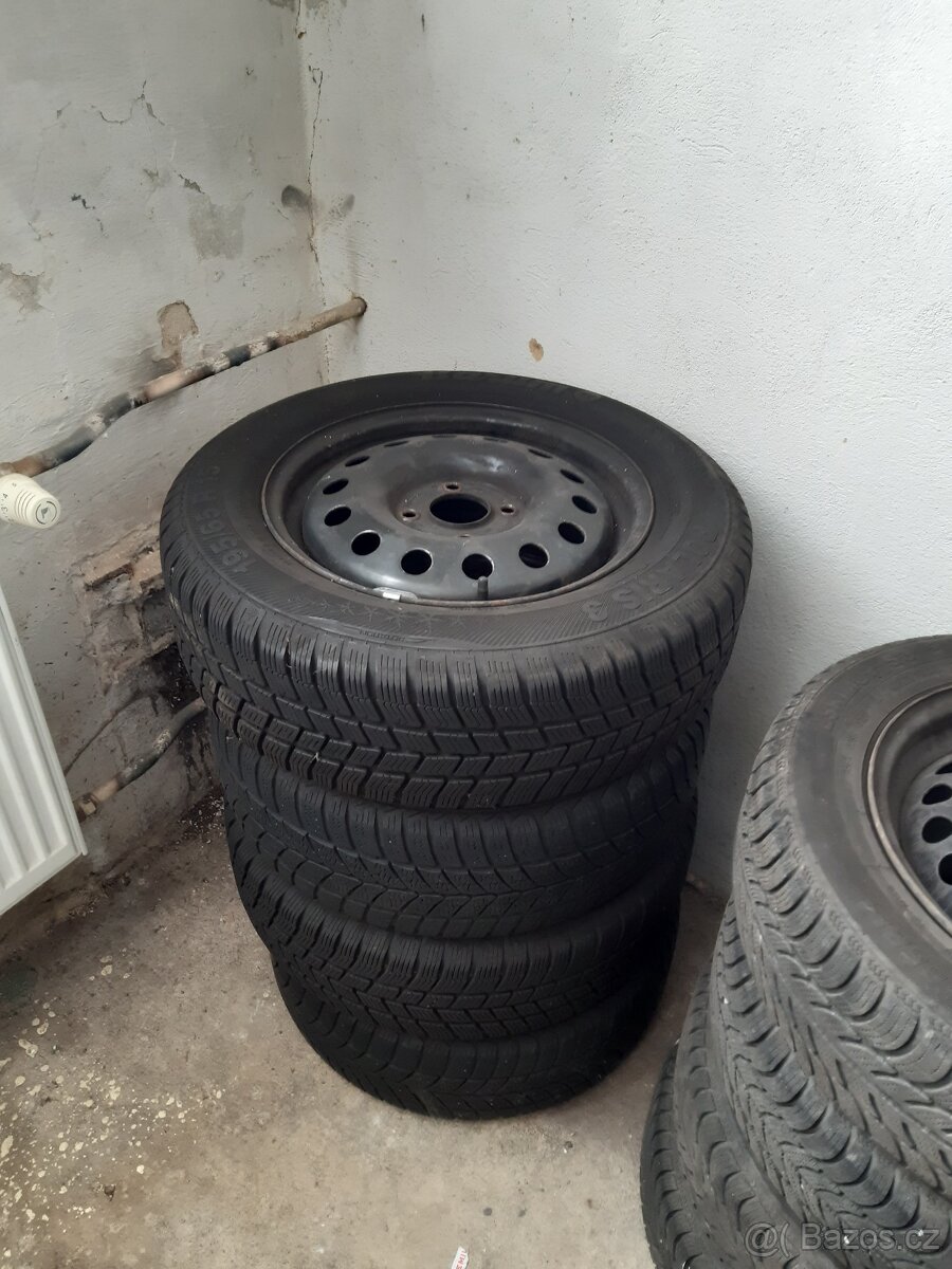 Pneu zimní + disky 15"
