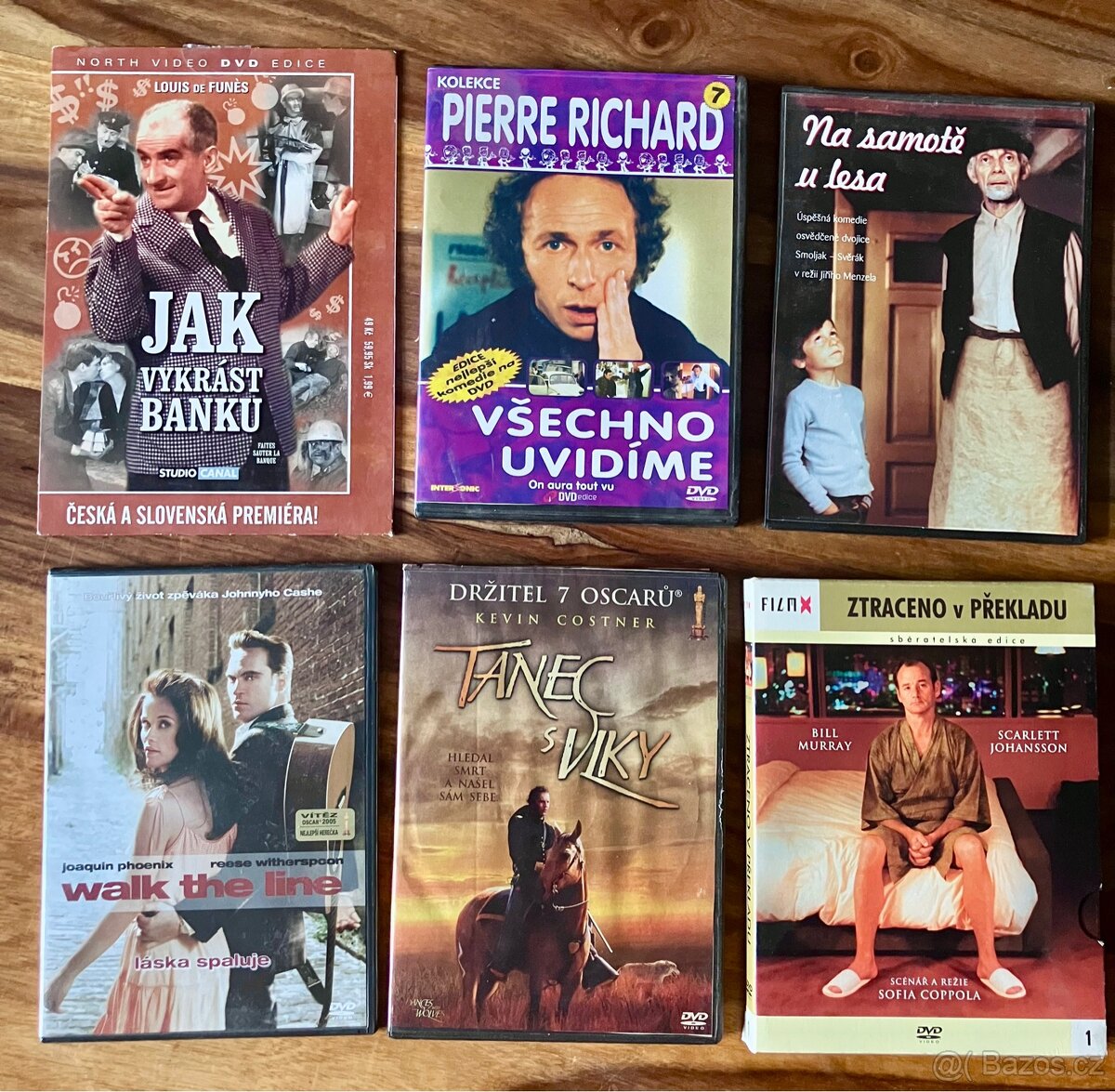 Prodám filmy na DVD