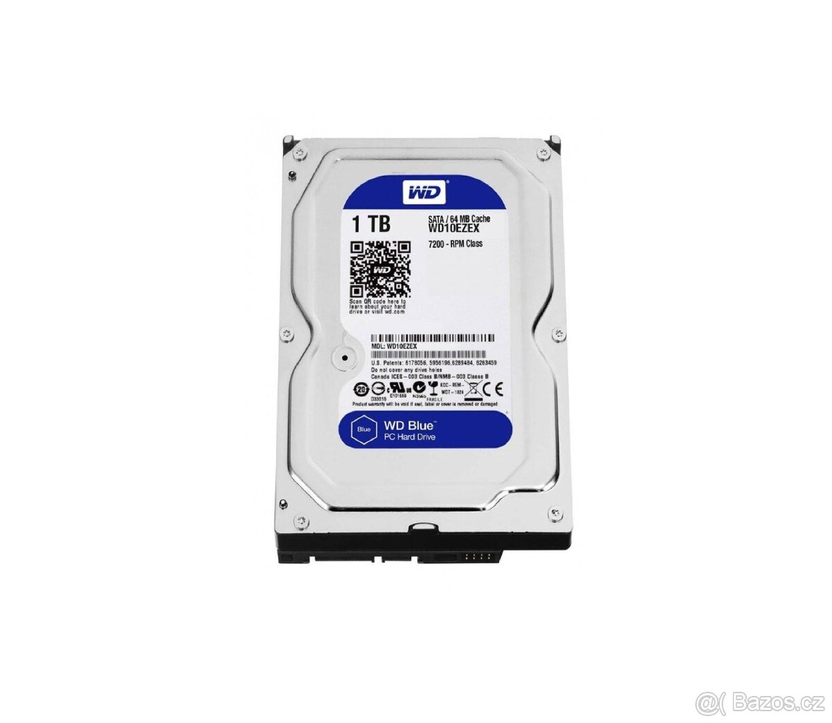 3,5" HDD Western Digital Blue WD10EZEX 1TB