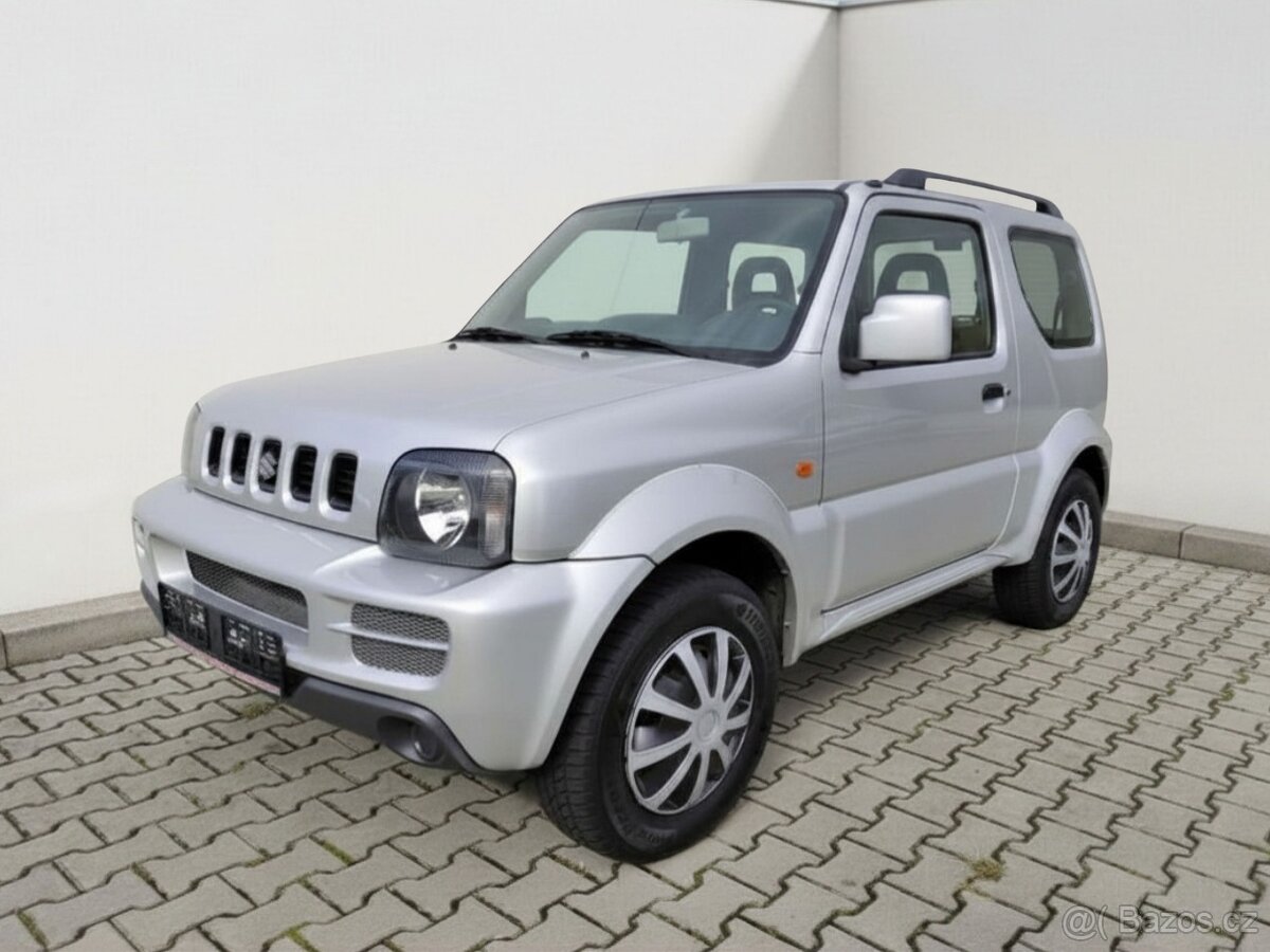 SUZUKI JIMNY 1.3i 63KW 4x4,ZÁVĚS,KLIMA,HAGUSY, EL.OKNA
