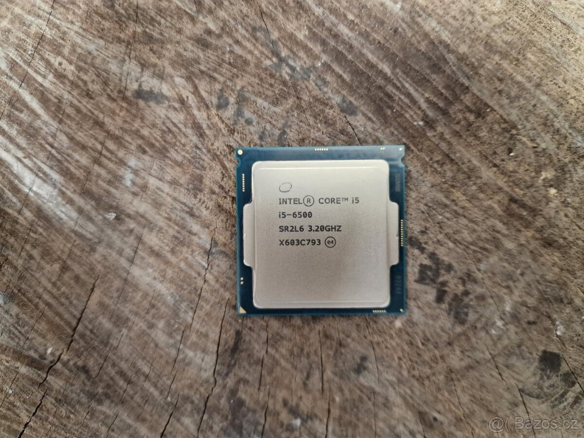 Intel Core i5-6500, socket 1151 ( Intel 1xx a 2xx chipset) -