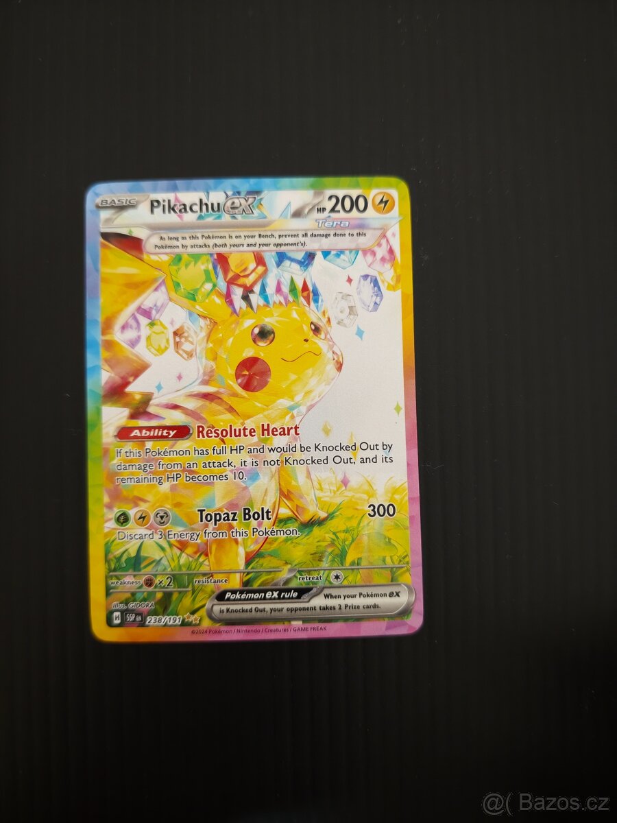 Pikachu ex ssp 238