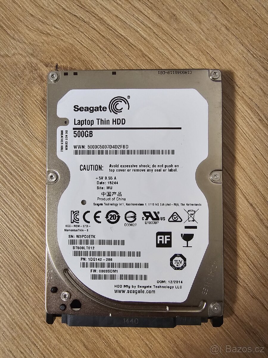 Hdd 2.5 Seagate 500gb