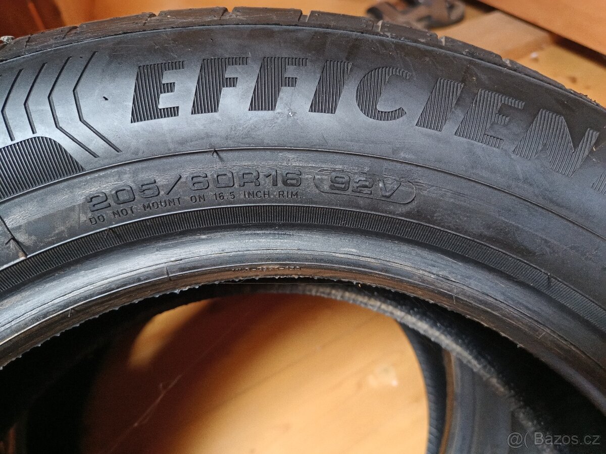Letní pneumatiky nepoužité - Goodyear 205/60 R16 92V