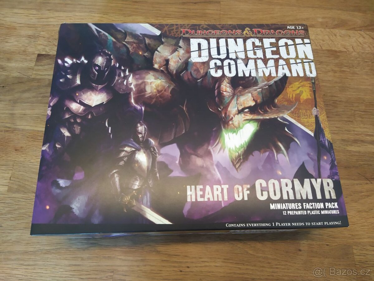 Dungeon Command: Heart of Cormyr - komponenty bez miniatur