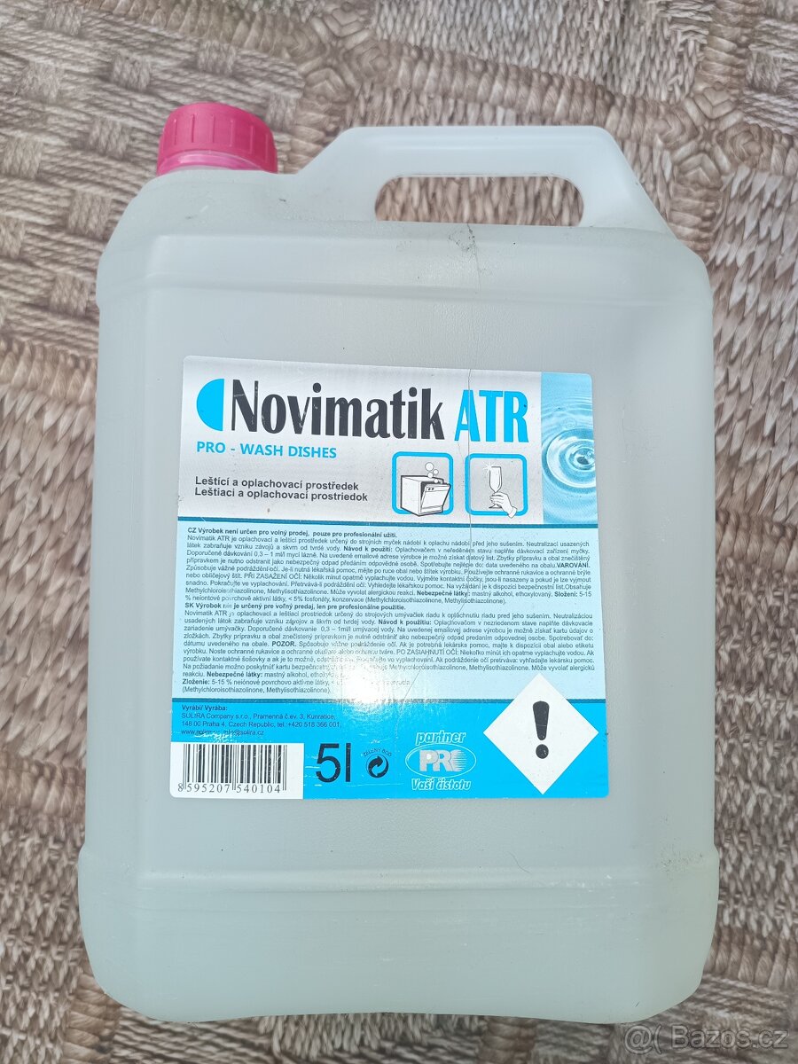 NOVIMATIK ATR leštící 5l - Oplachovací a leštící prostředek