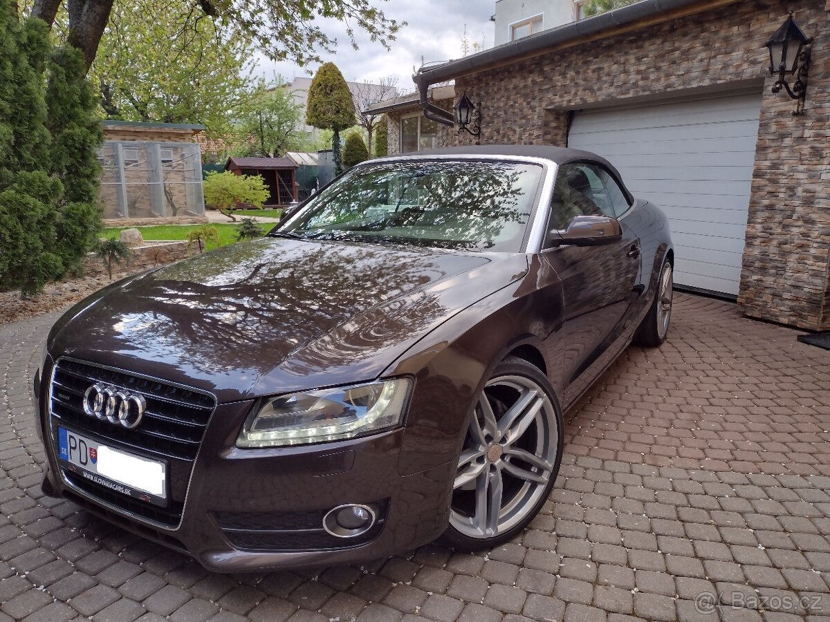 Audi A5  Cabrio  3,2 FSi  V6, Quatro, 195kw.