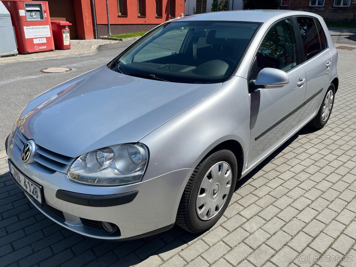 Vw Golf V., r. 2007, 1.9 tdi, 77 kw, bez dpf a koroze.