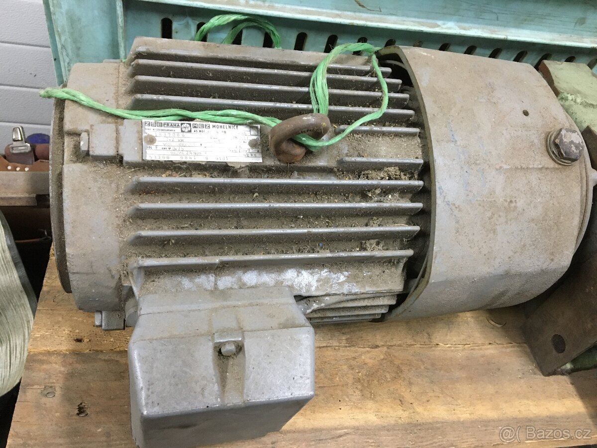 Motor elekrický s brzdou