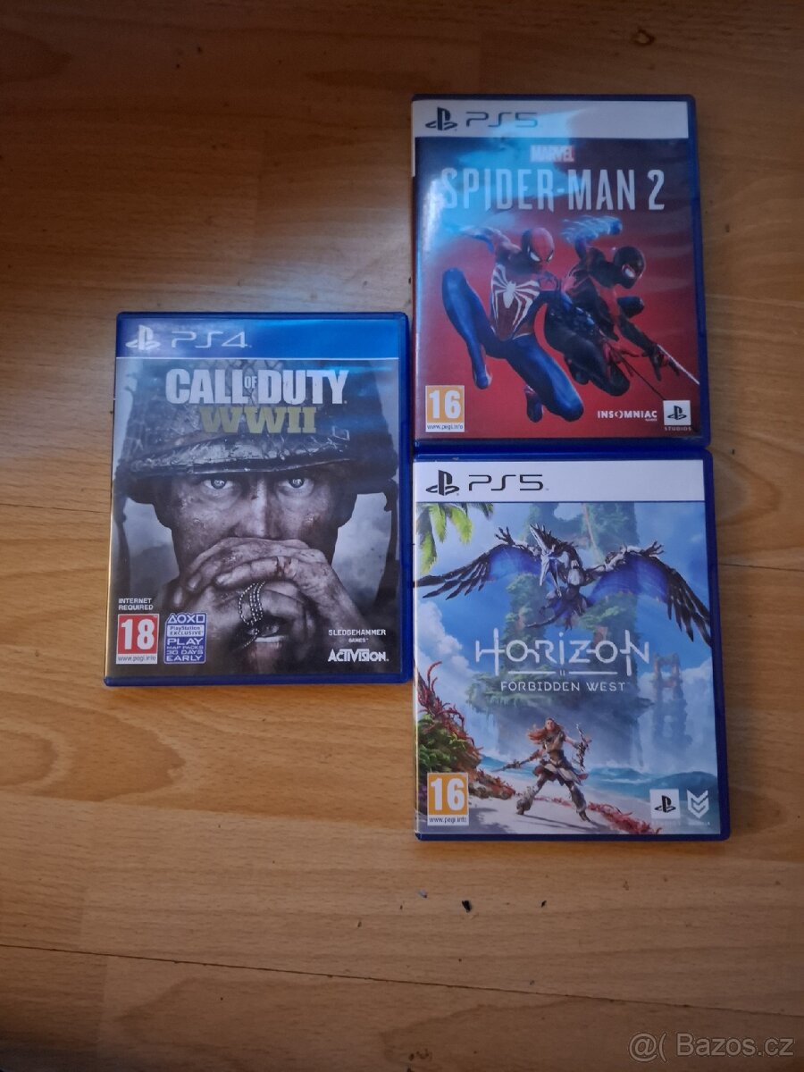 Prodám 3 hry jen spolu