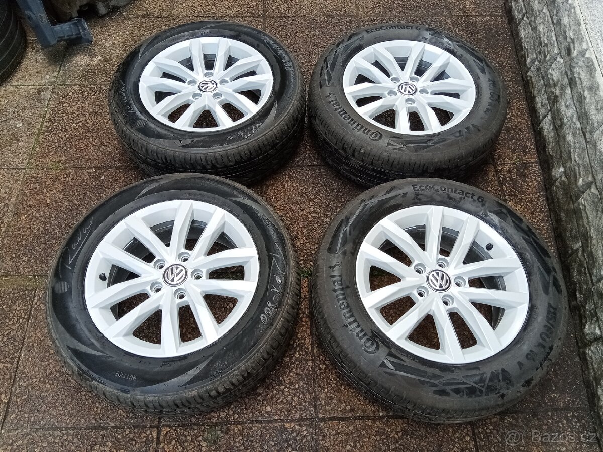 ALU VW 5x112 R16 Sepang + 215/60 R16 Letní