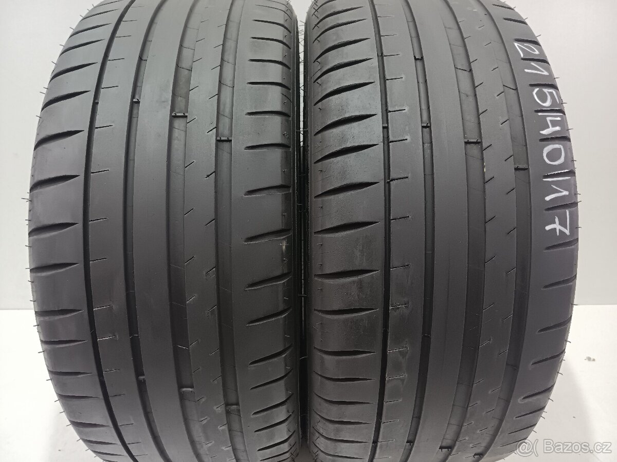 2ks letní pneu 215/40/17 Michelin