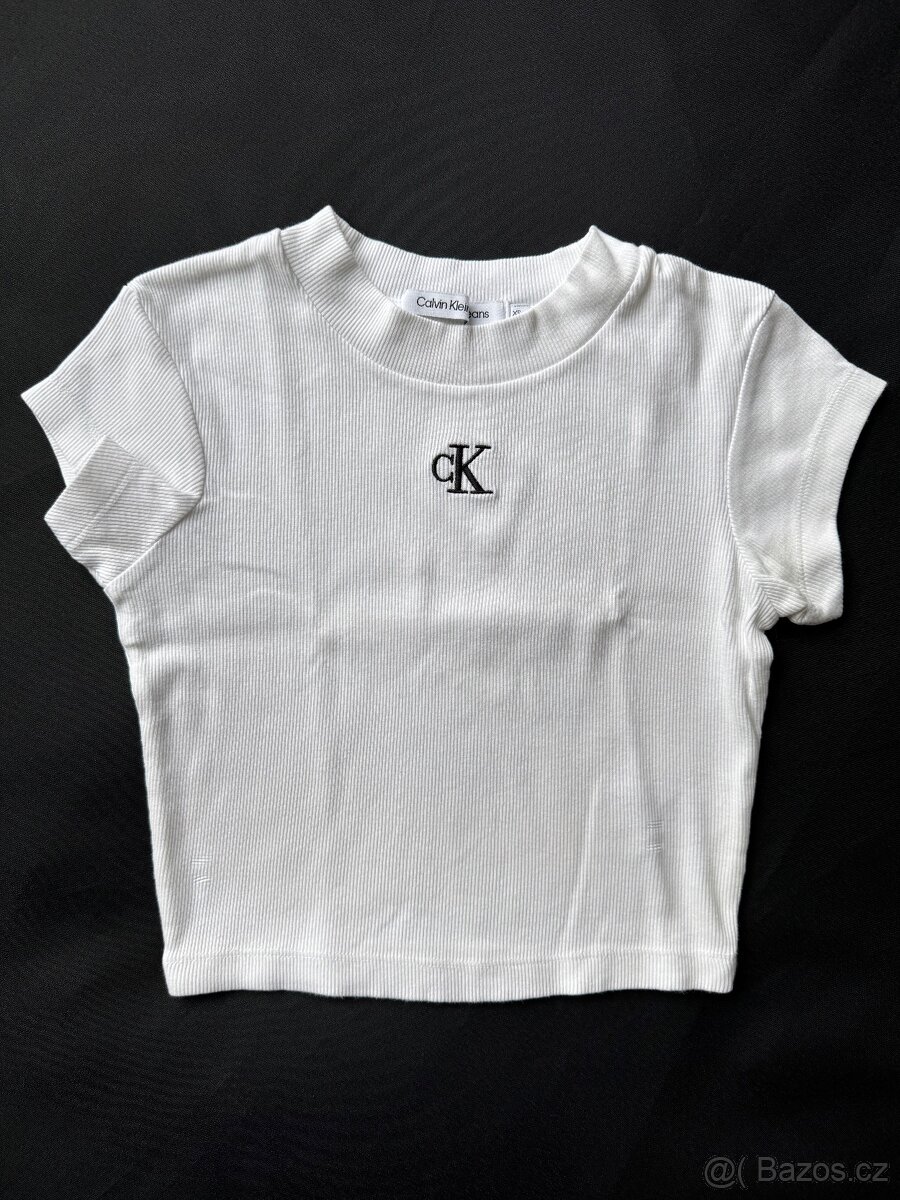 trička s krátkým rukávem, crop topy