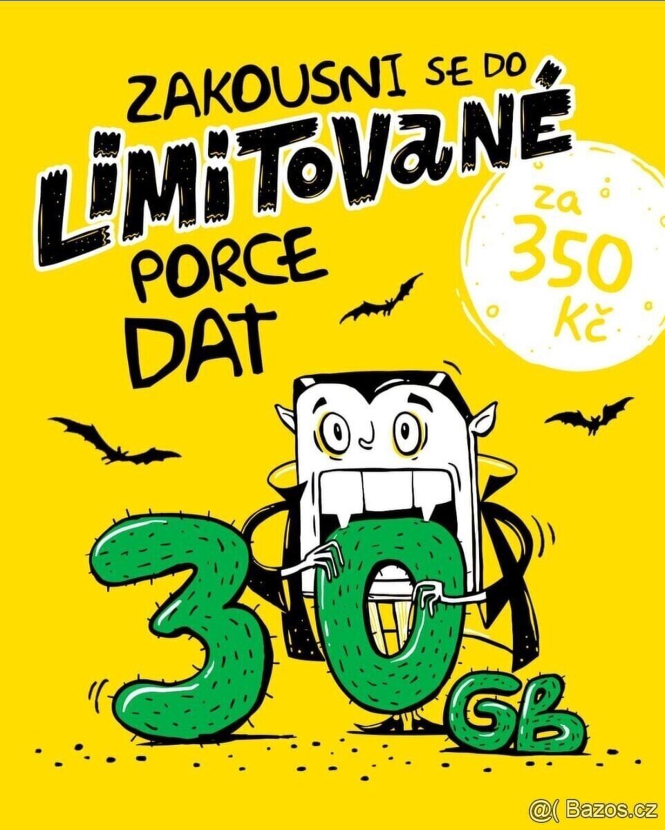 Kaktus sim 30GB/175,- Kč