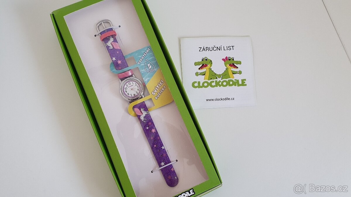 Dětské hodinky CLOCKODILE s jednorožcem
