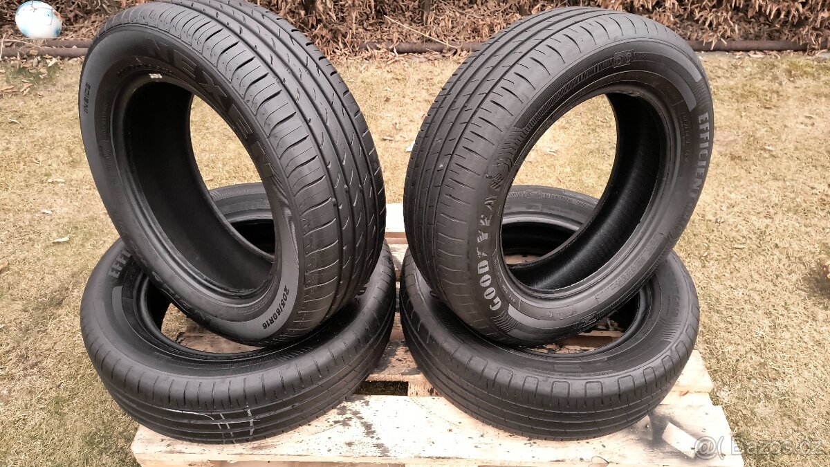 Zánovní pneu Goodyear 205/60 R16