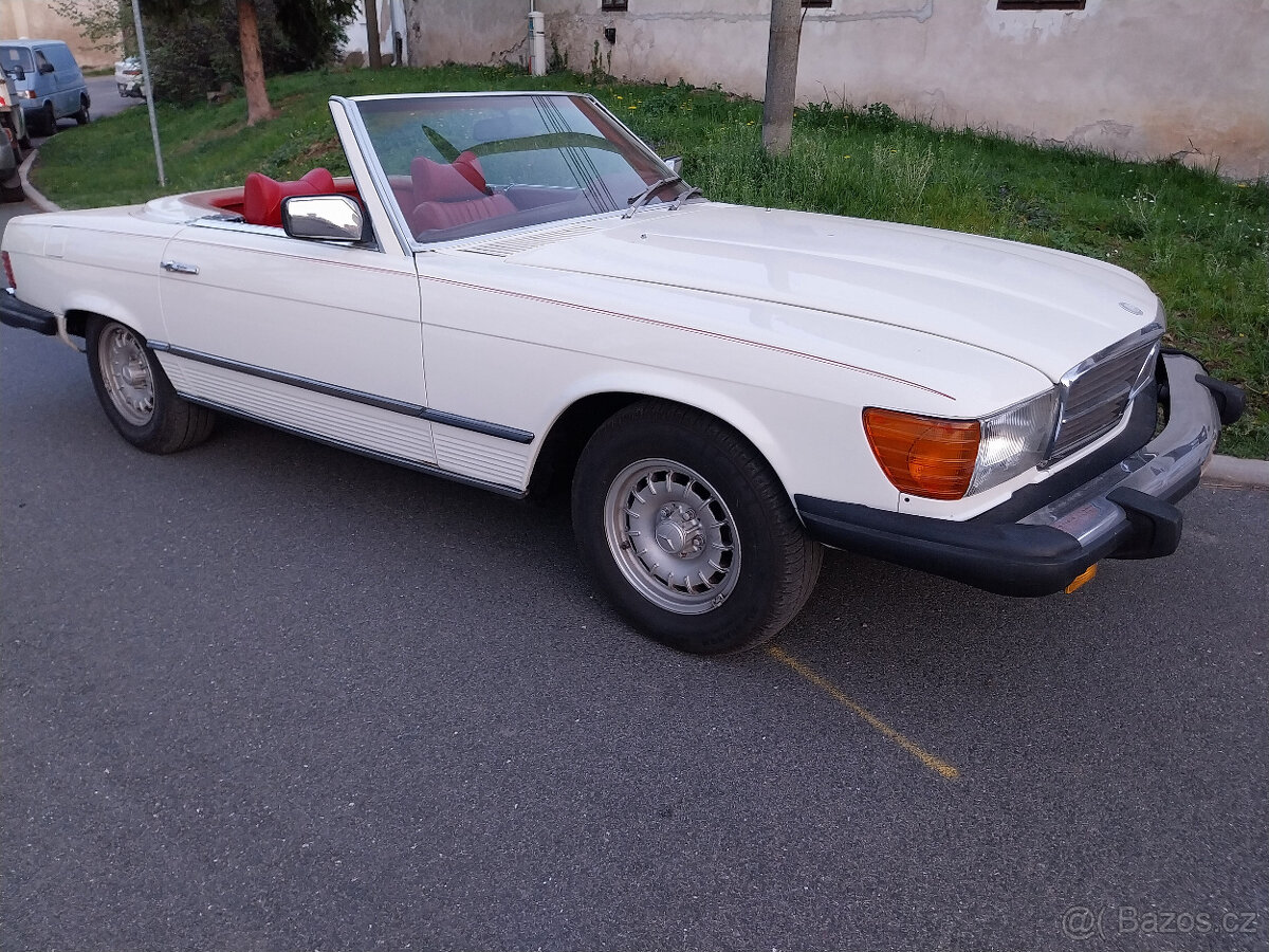 Mercedes 450SL kabrio