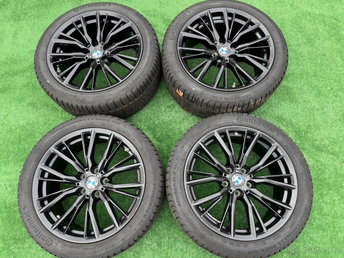Originál alu kola Bmw 5x112 R18 styling 796M zima