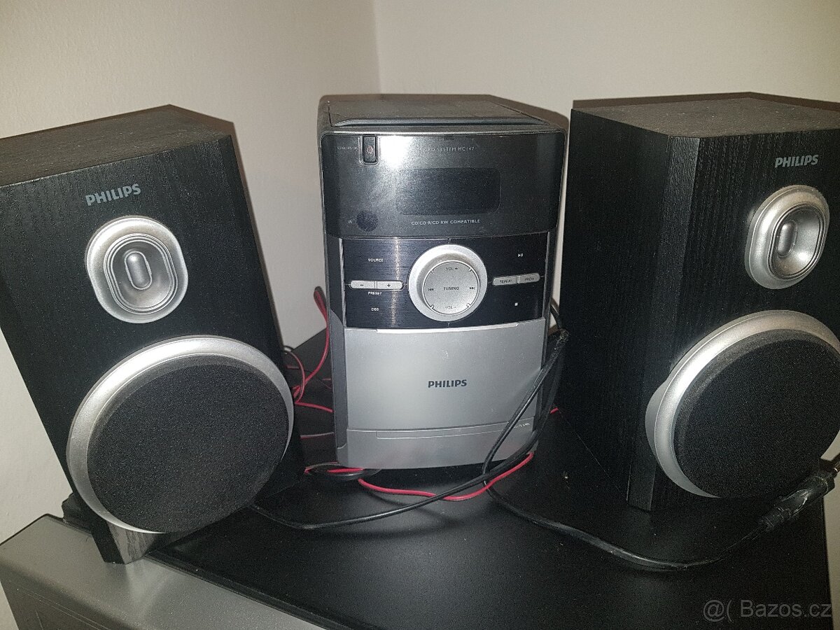 Rádio, CD přehrávač PHILIPS