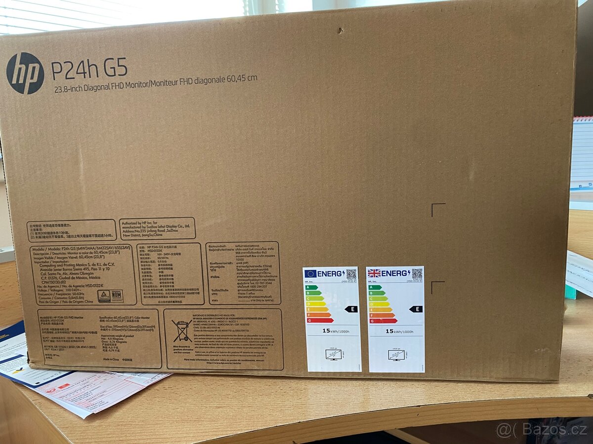 Monitor HP P24h G5