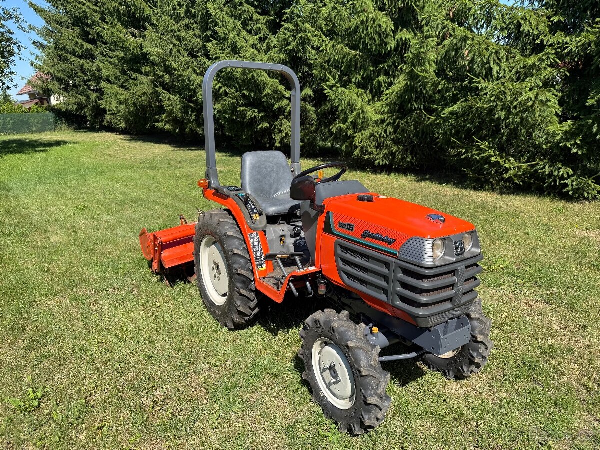 Malotraktor Kubota GB15 GrandBoy s rotavtorem