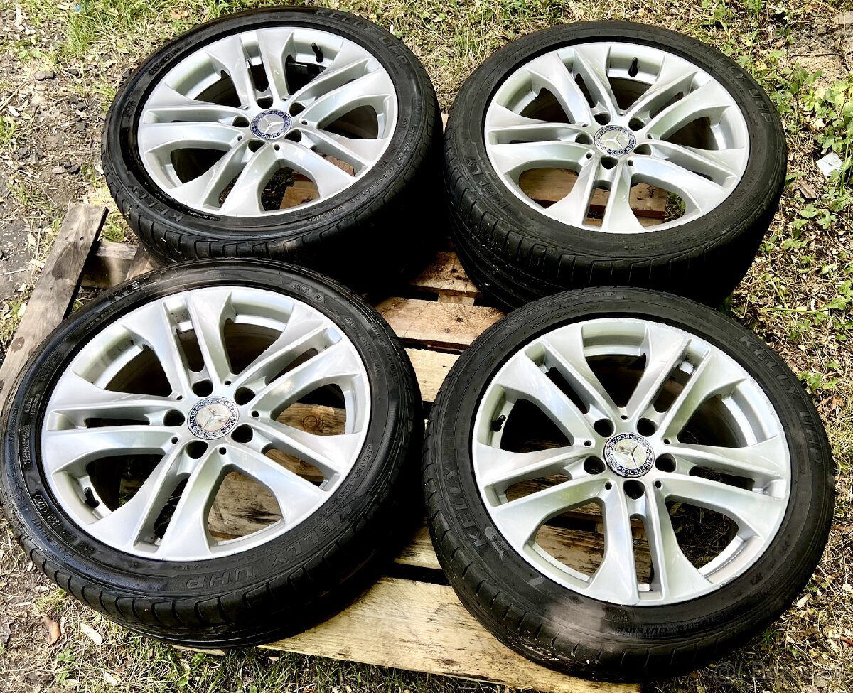 Letní kola Mercedes C 5x112 225/45 R17 ET47