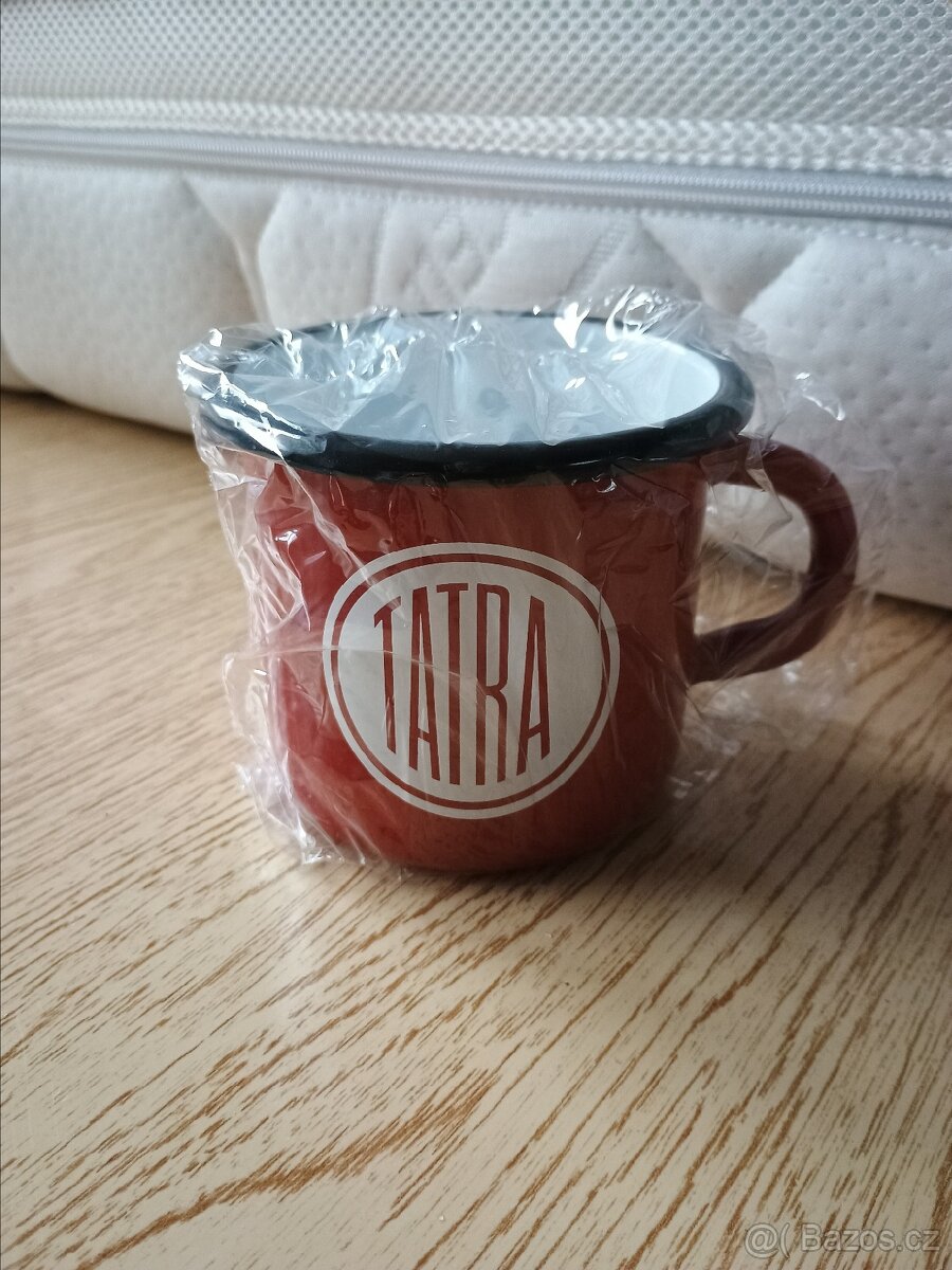 Smaltovaný hrnek originál TATRA