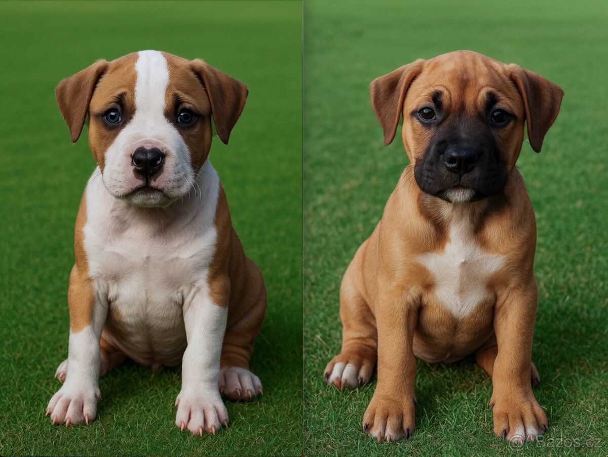 POSLEDNÉ 2 FENKY – AMERICKÝ STAFORDŠÍRSKY TERIÉR (amstaff)