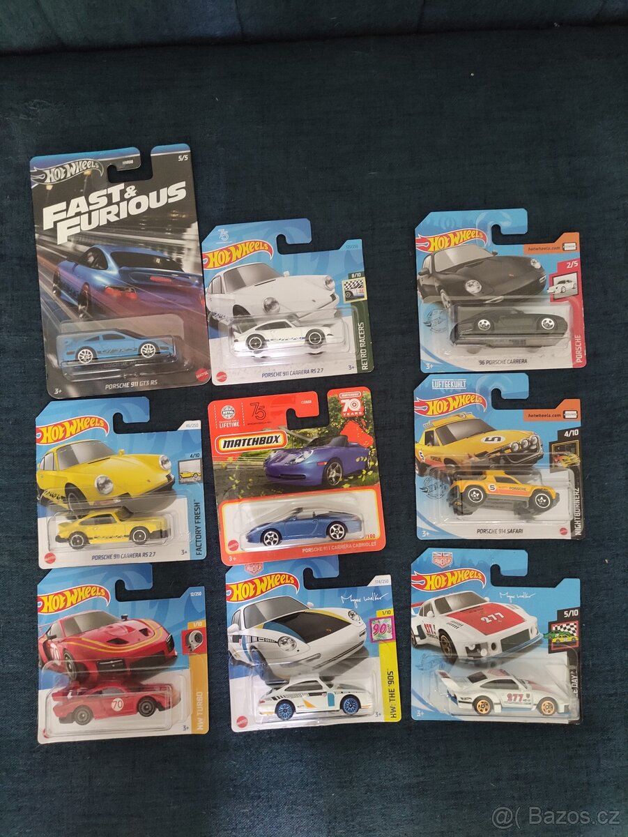 Porsche Hot Wheels Matchbox