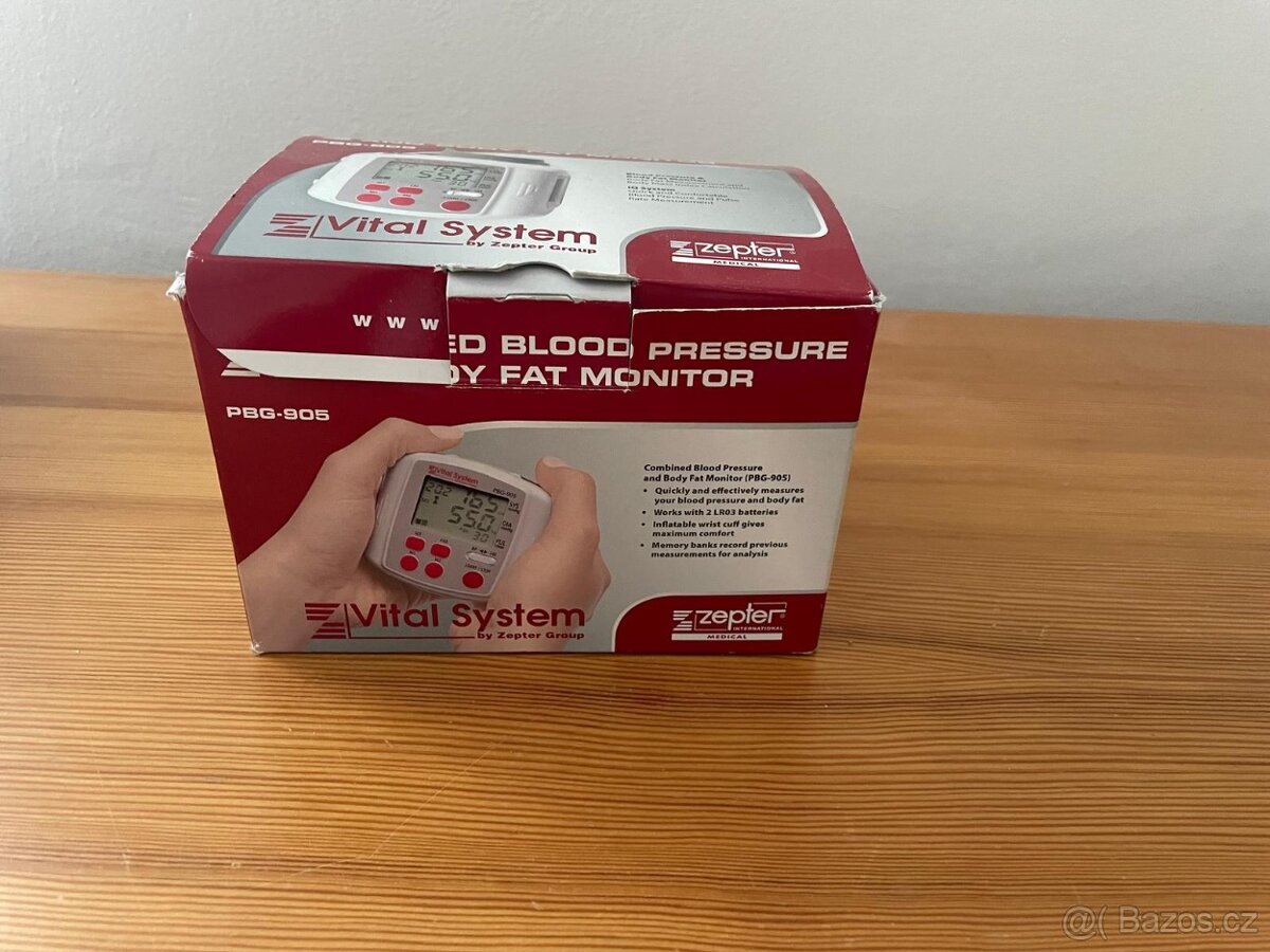 Tlakoměr - tukoměr Vital System Zepter