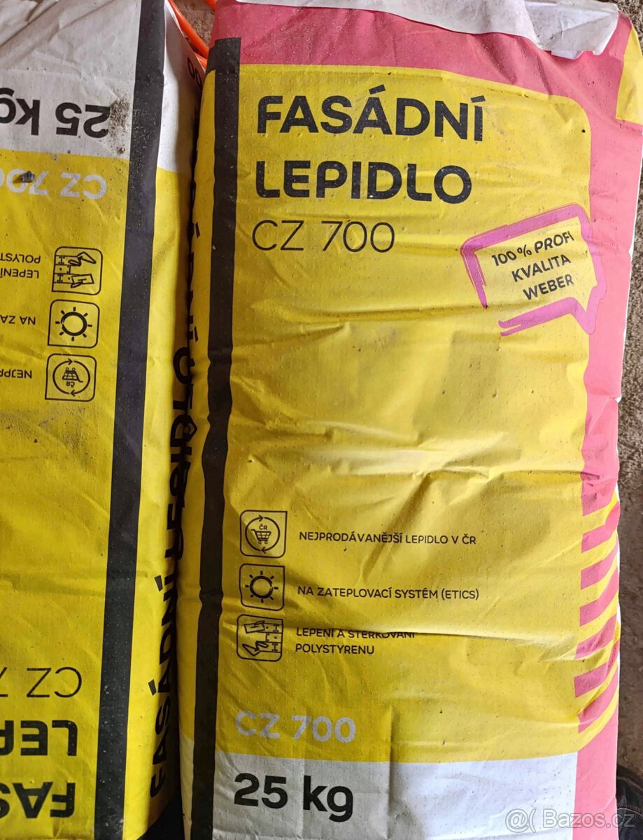 Hmota lepicí a stěrková webertmel 700 25 kg