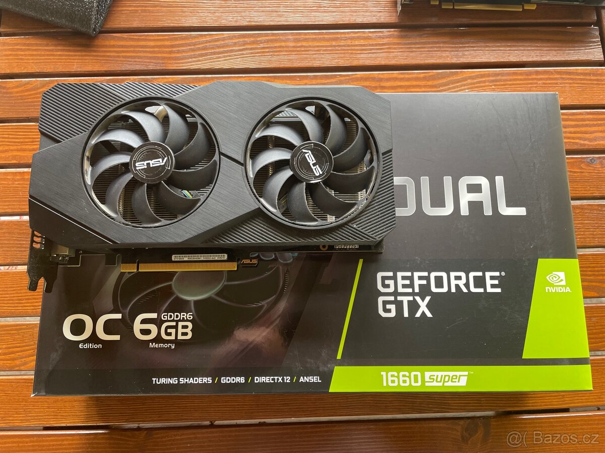 ASUS GeForce GTX 1660 SUPER Dual EVO 6 GB