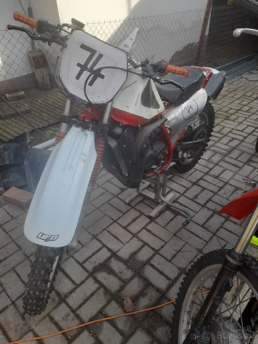 Gilera 200 Arizona přestavba na kros