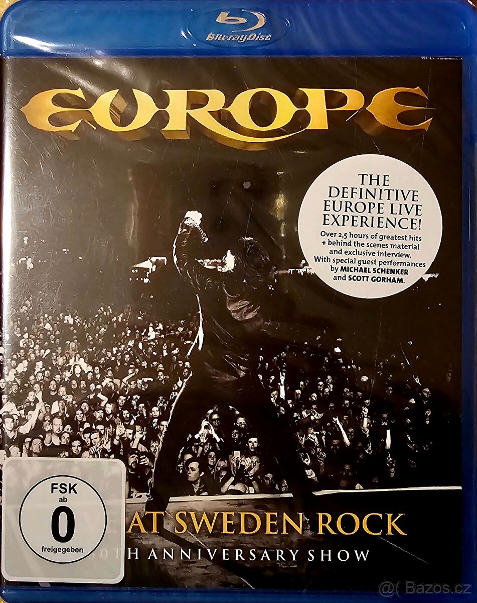 Europe: Live at Sweden Rock – 30th Anniversary Show.