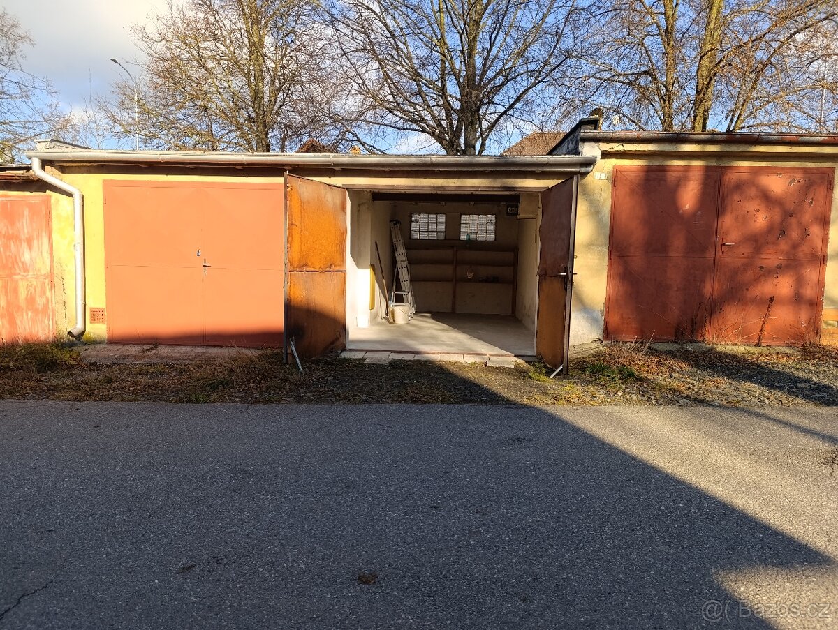 Pronájem garáže v Havlíčkově Brodě