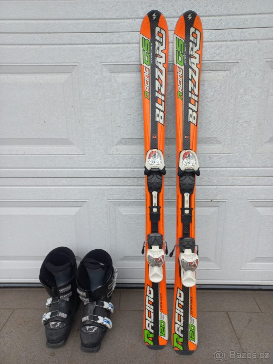 Dětské lyže a lyžáky