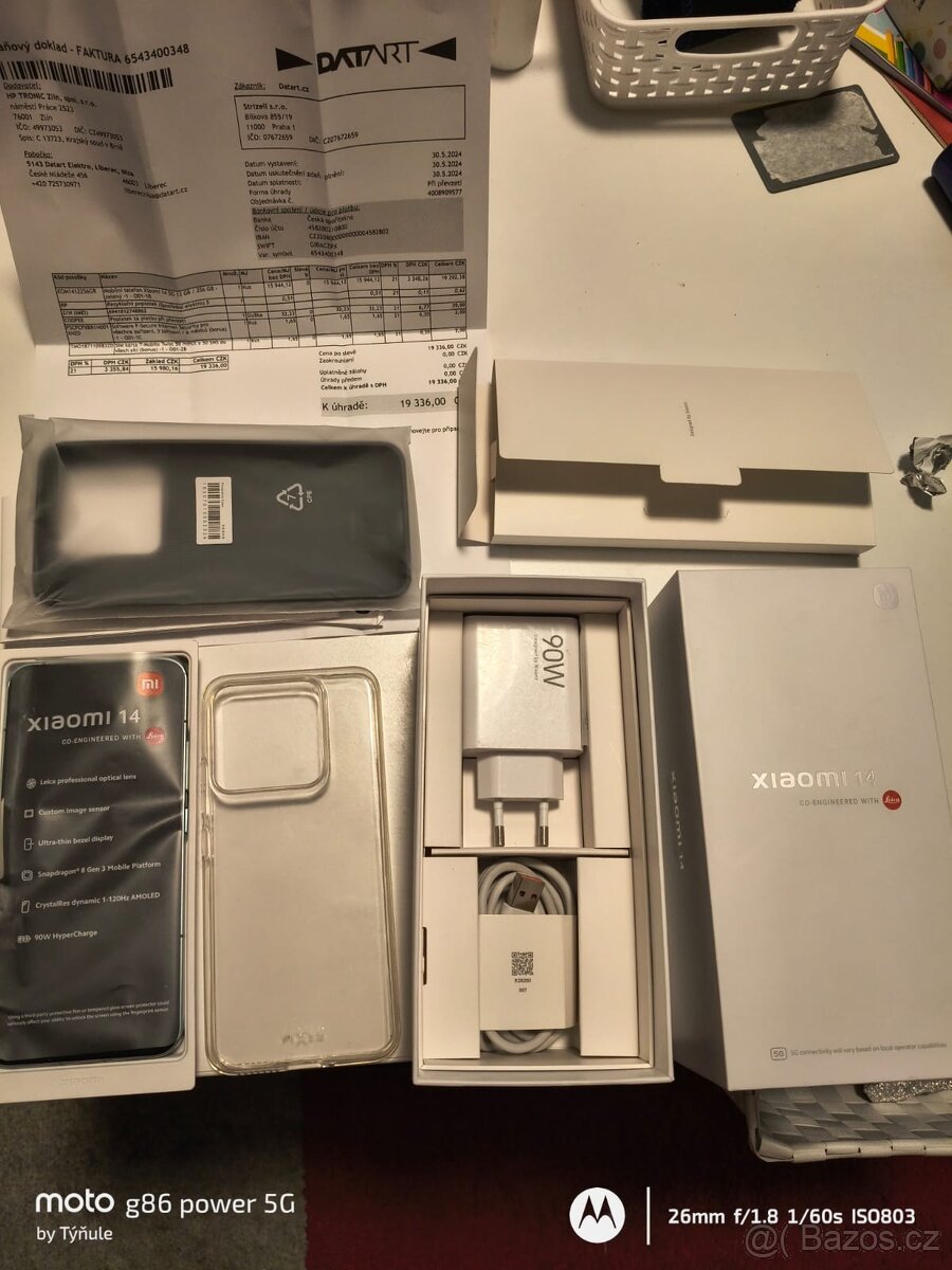 Xiaomi 14 Jade Green 12/256 v záruce