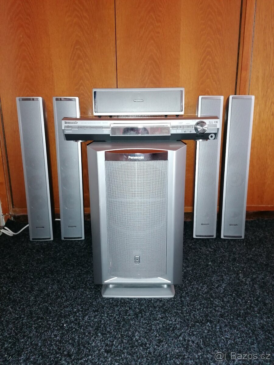 PANASONIC domácí kina, ZESILOVAČ, RÁDIO,TUNER, RECEIVER HDMI