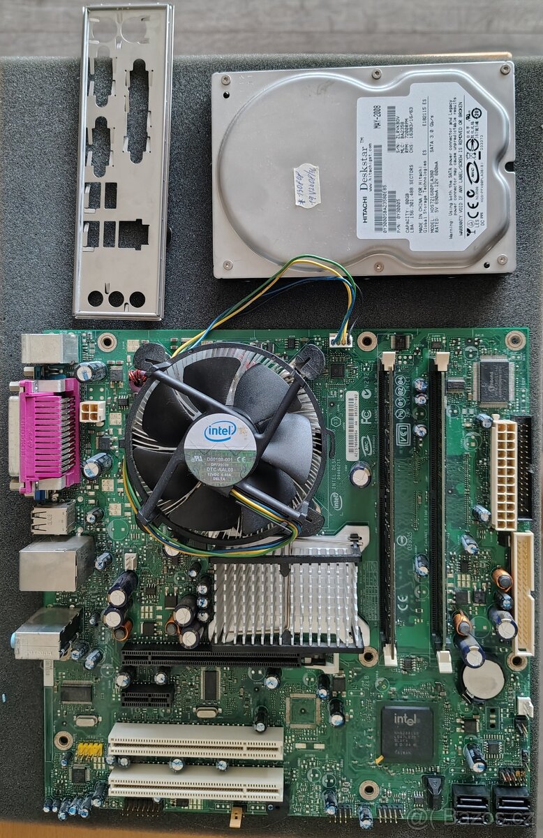 Intel D946GZIS+Intel Celeron 336+1GB RAM+HDD 80GB+WIN XP