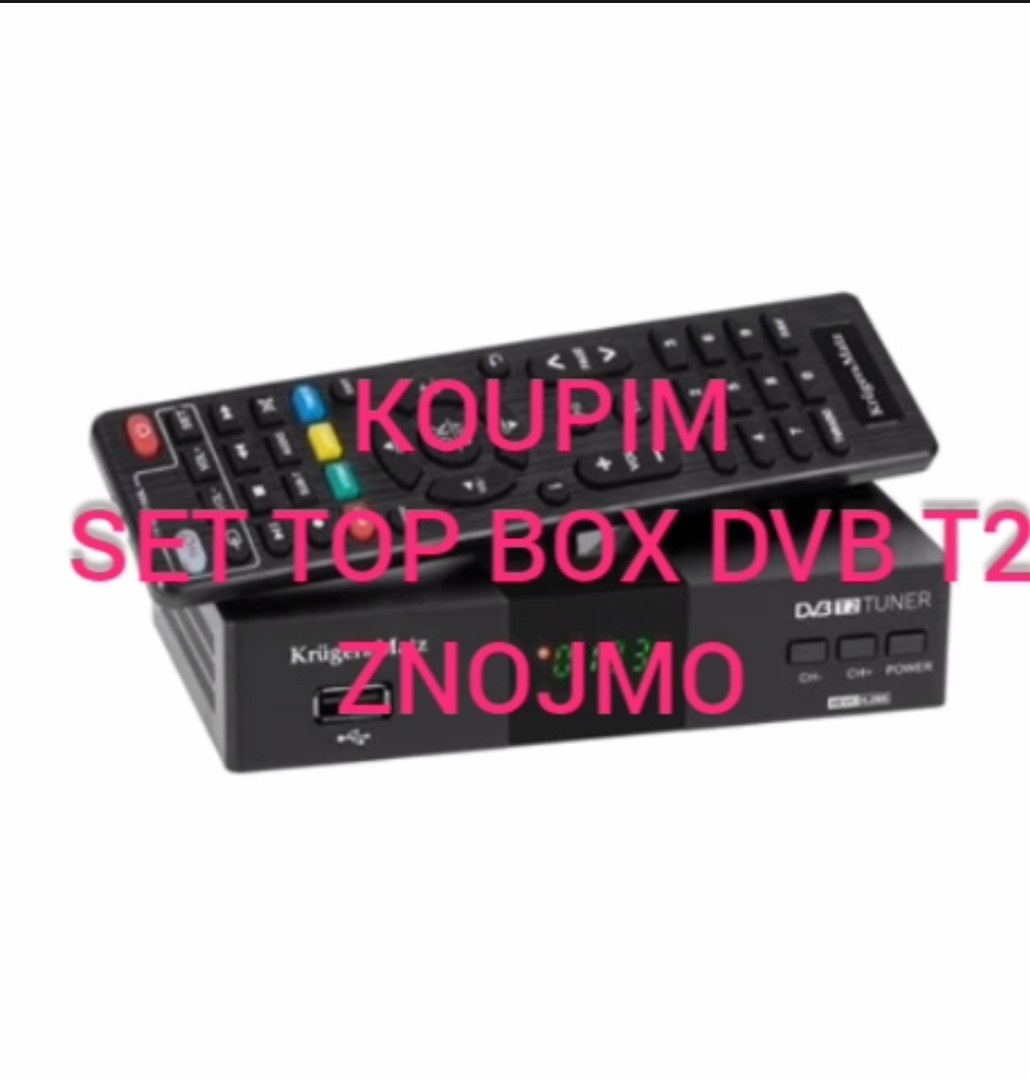 KOUPIM SET TOP BOX dvbT2