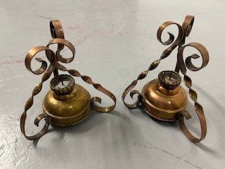 mosaz stojanky na svíčky