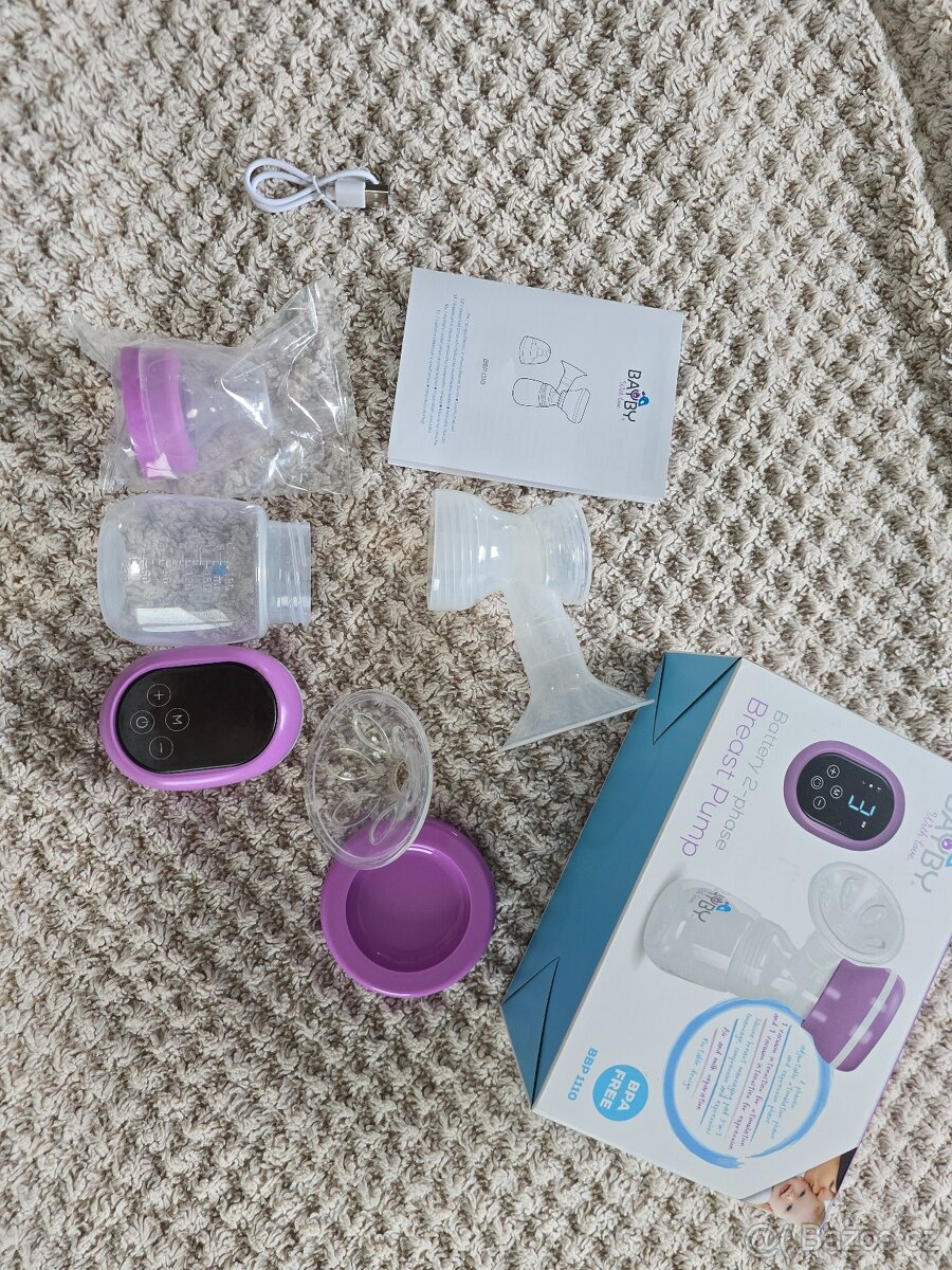 Bateriová odsávačka mleka