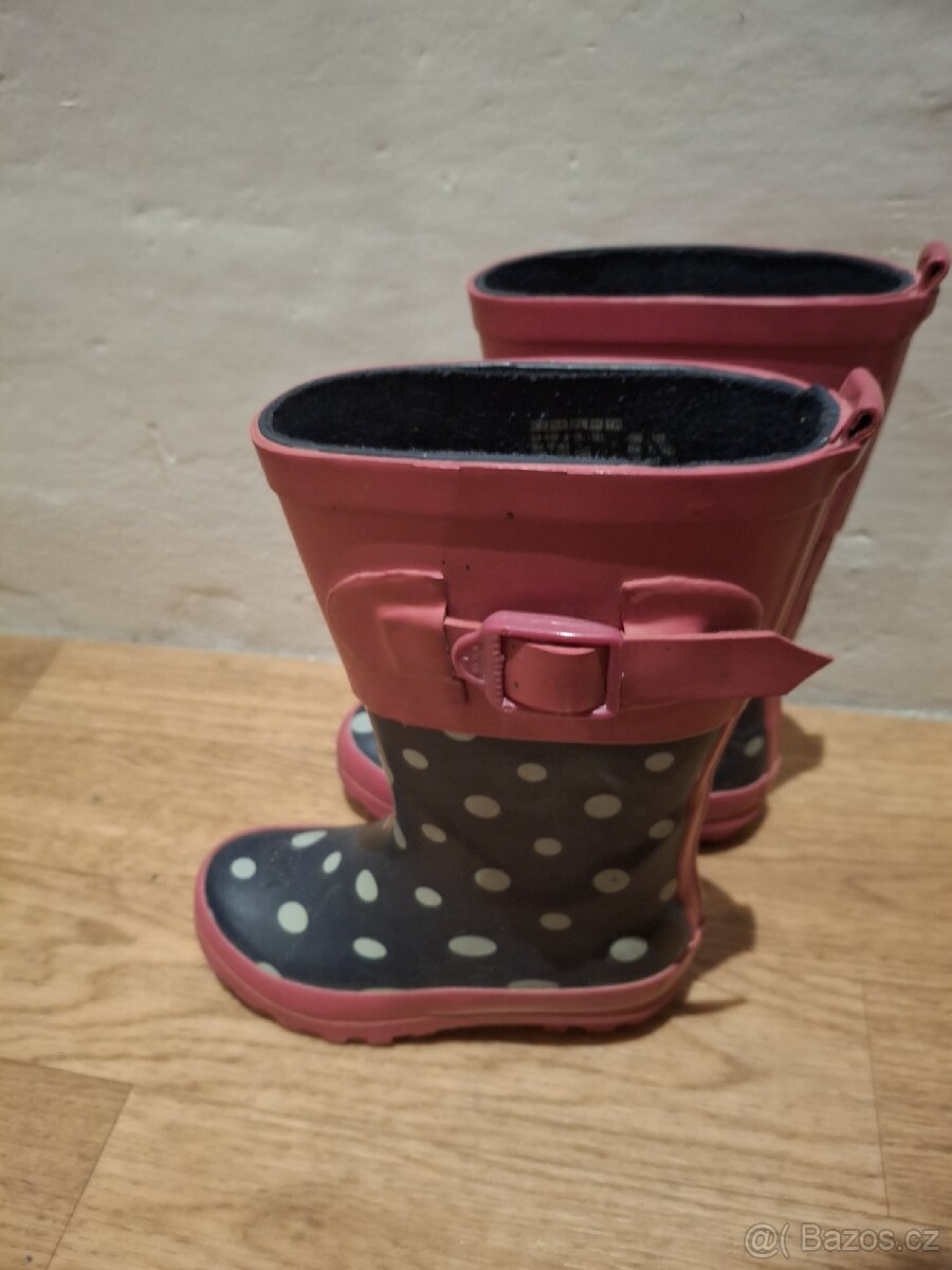 Dívčí gumáky velikost 28