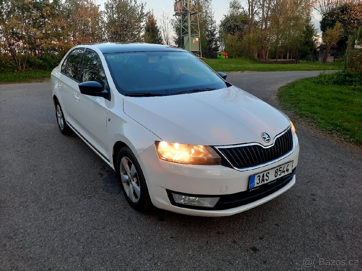 Skoda rapid 1,2 tsi 77kw r.v 2013 naj 142 tis čr