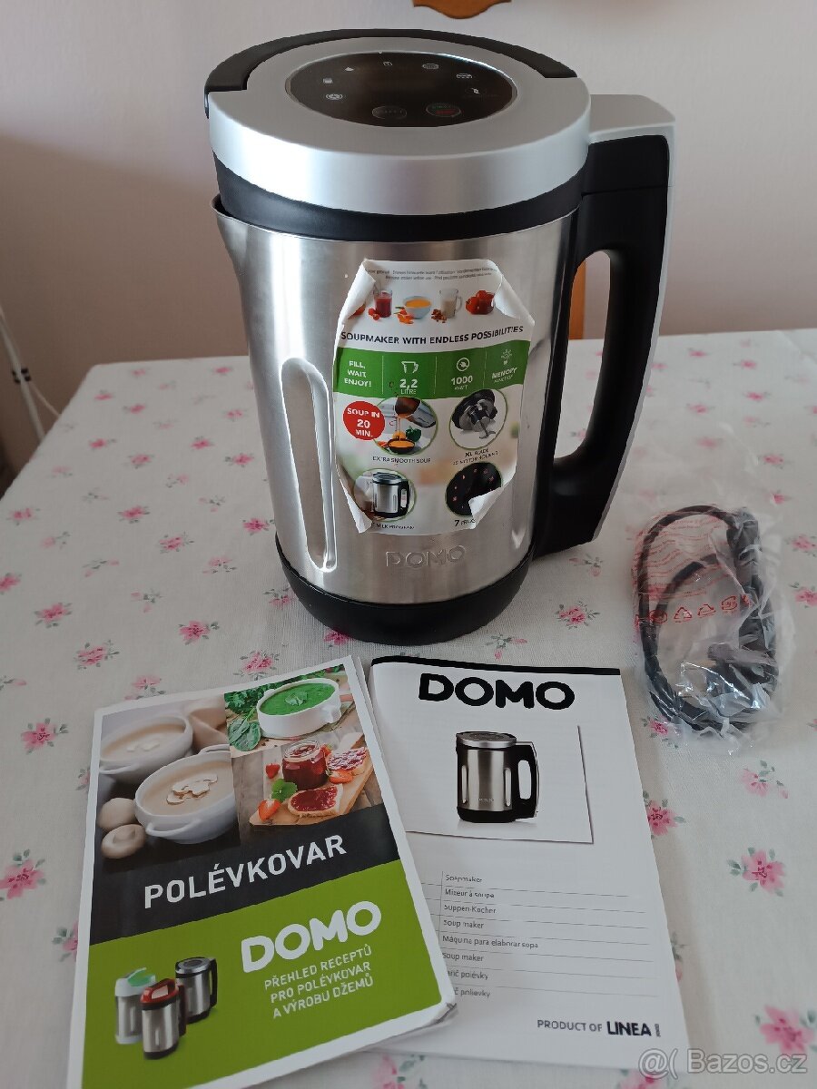 Automatický polevkovar, výrobník mléka a marmelady