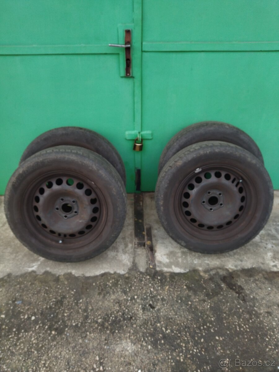 Disky a pneu na opel