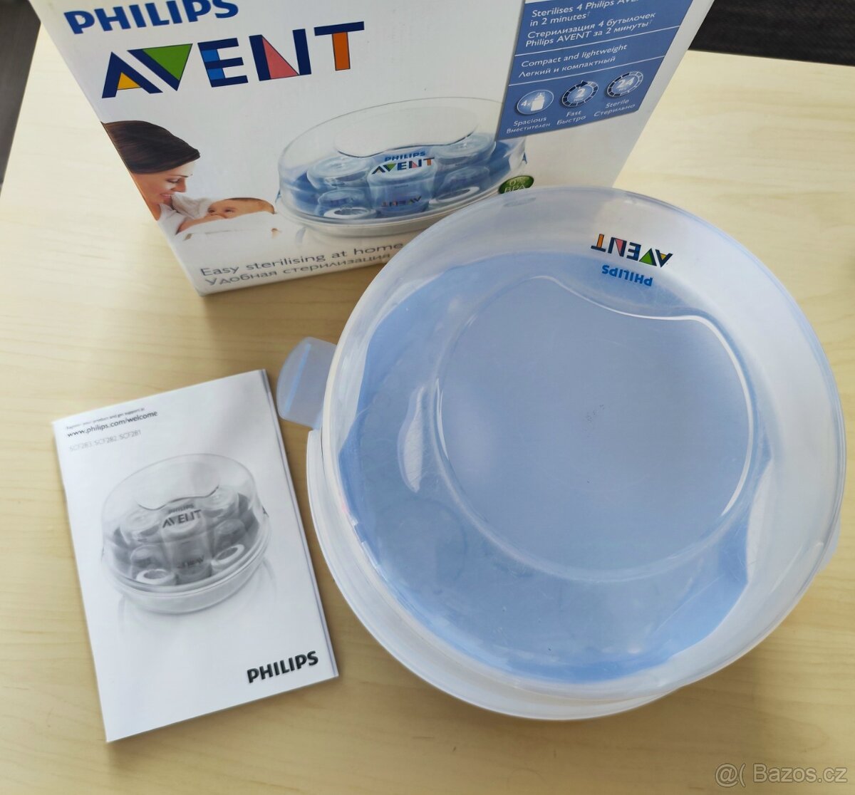 Parní sterilizátor Avent
