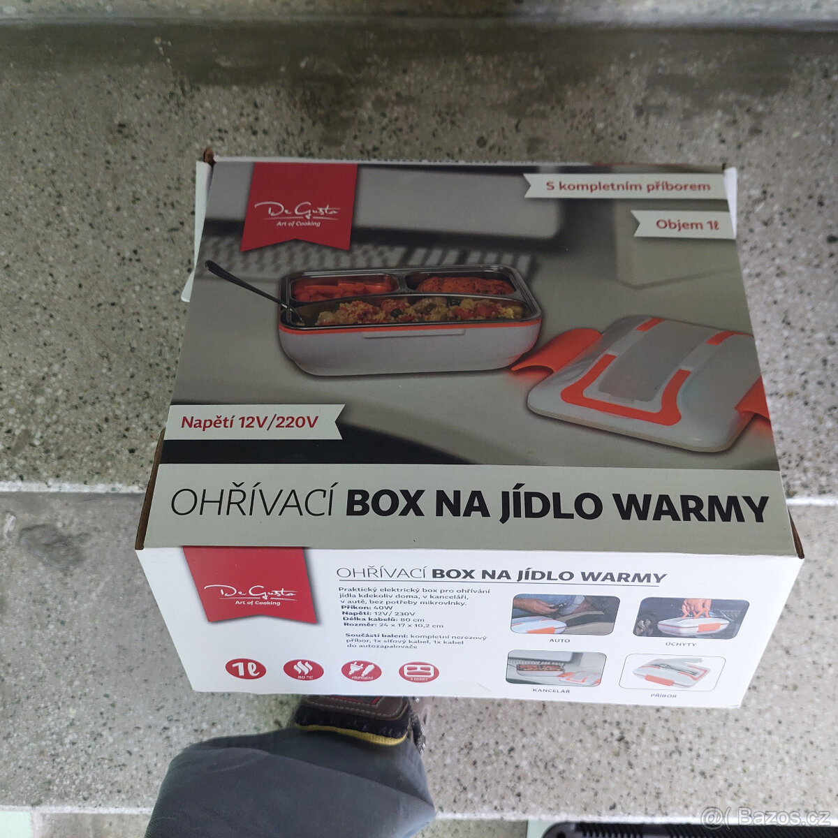 Ohřívací box na jídlo WARMY