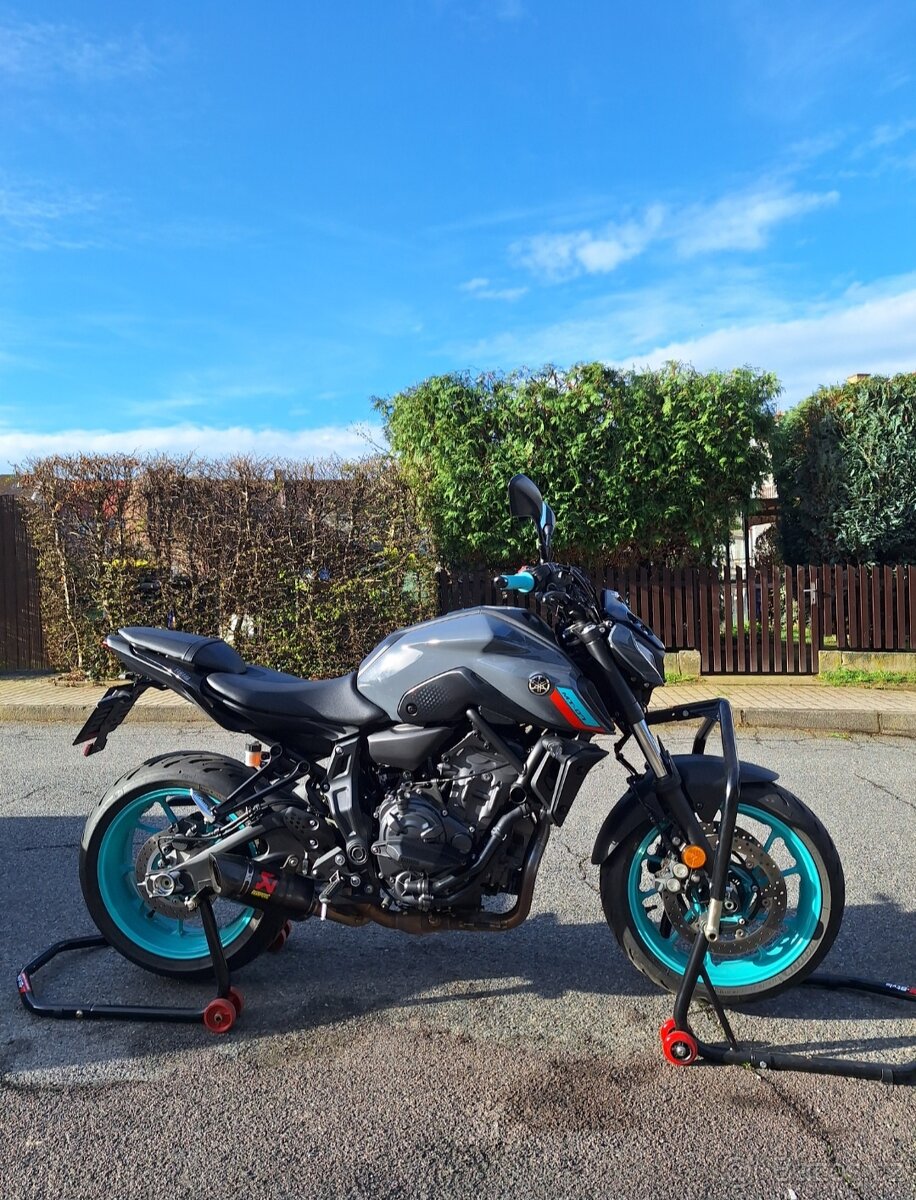 Yamaha mt07 v tp 35kw ,jinak plně otevřená